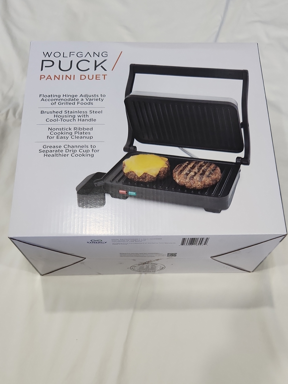 Wolfgang Pick Panini Duet Electric Grill - NIB